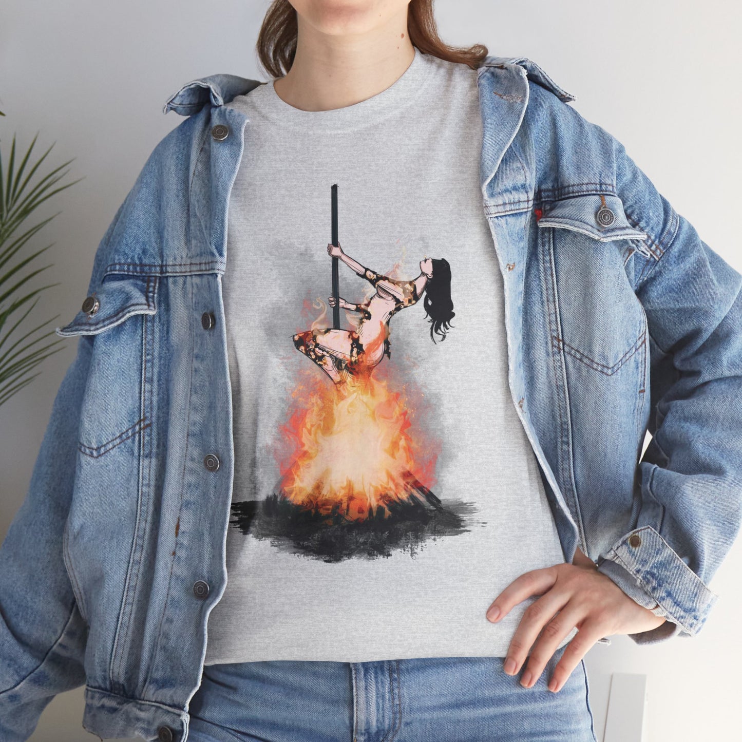 Burned At The Stake Unisex Heavy Cotton Tee