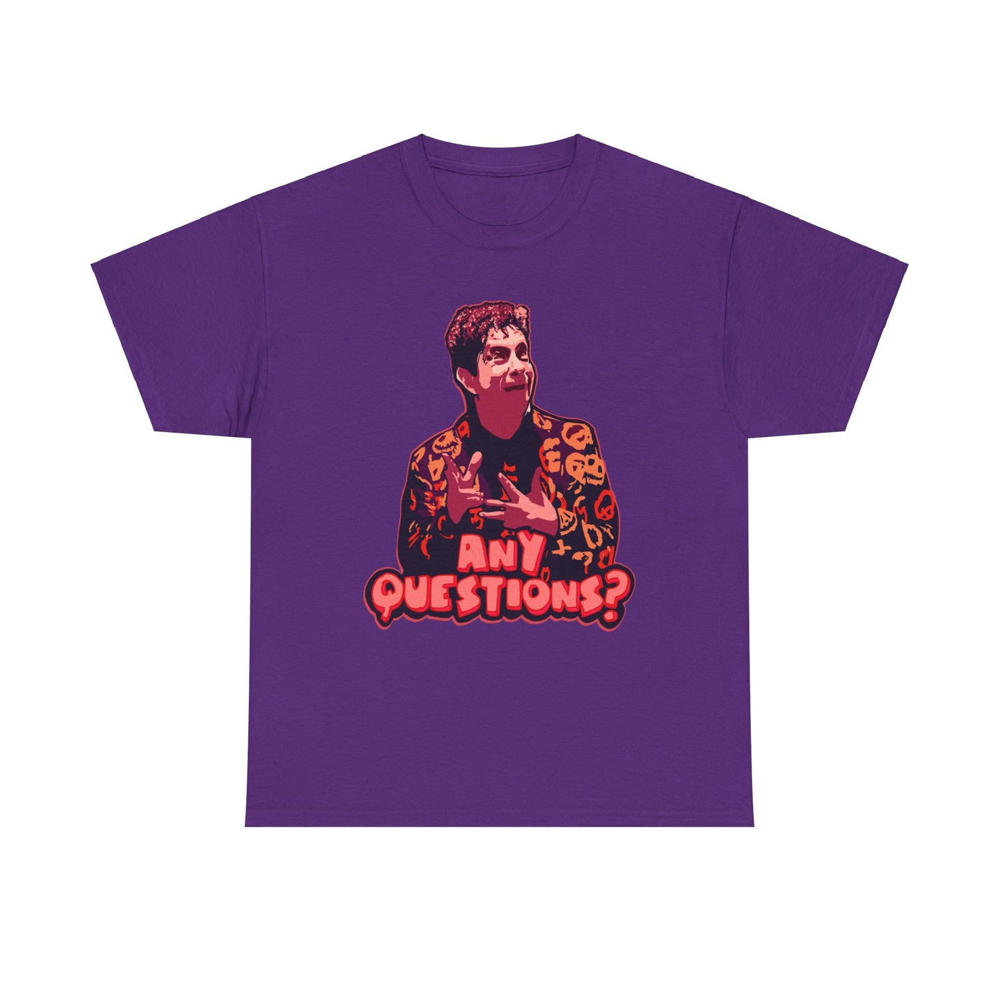Any Questions Unisex Heavy Cotton Tee