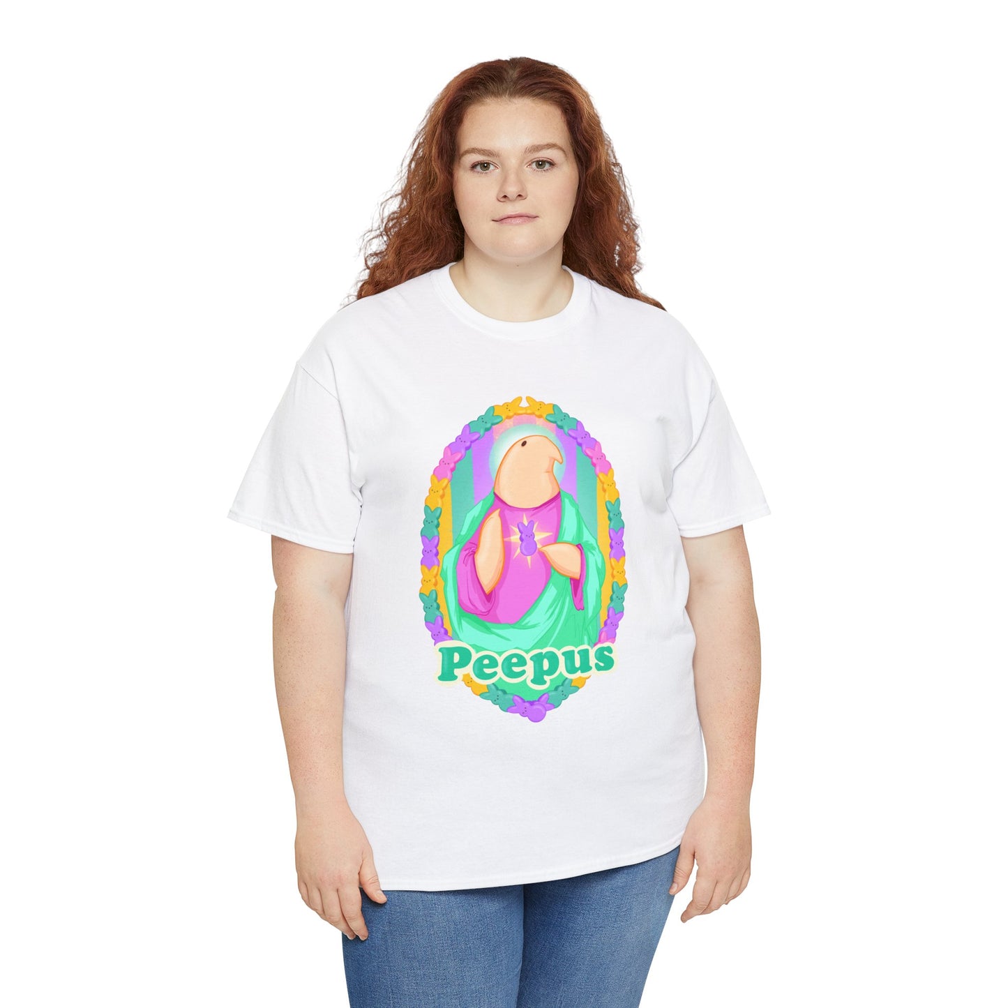 Peepus Unisex Heavy Cotton Tee