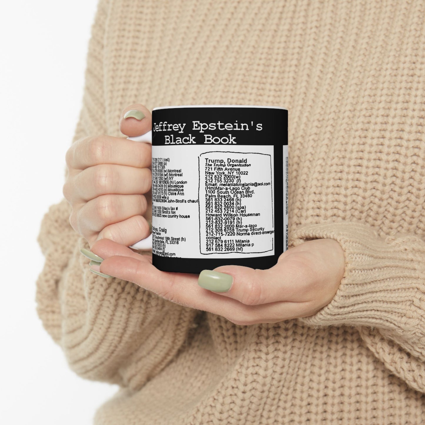 Little Black Book Page 85 Ceramic Mug 11oz