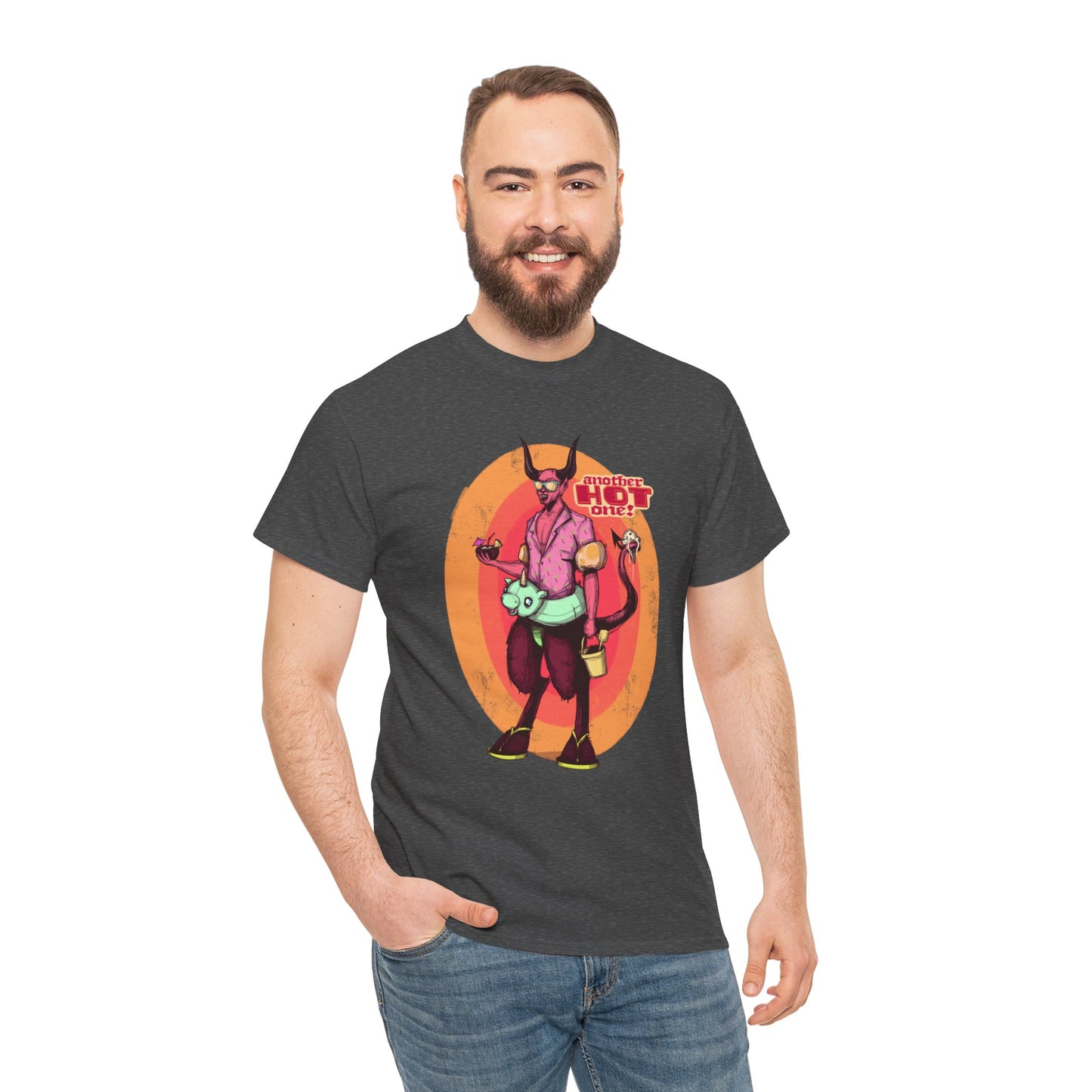 Hot Satan Summer Unisex Heavy Cotton Tee