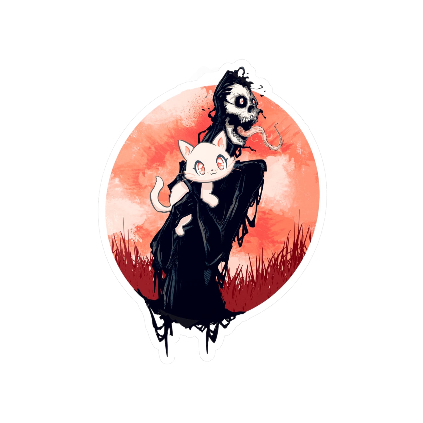 Cat Person Kiss-Cut Vinyl Decal