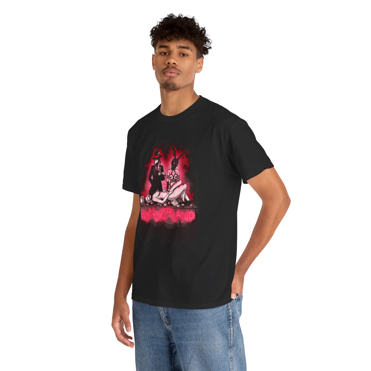 Wonderland Unisex Heavy Cotton Tee