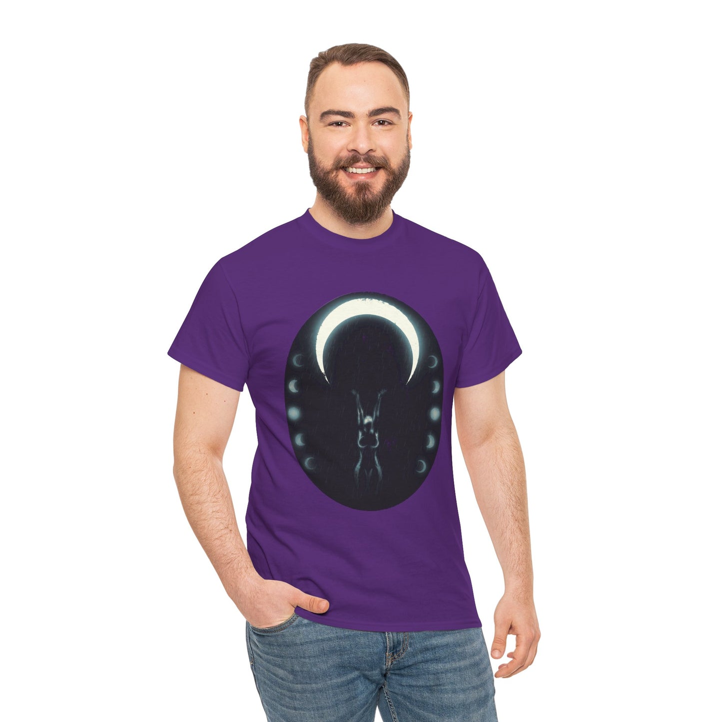 Moon Bath Unisex Heavy Cotton Tee