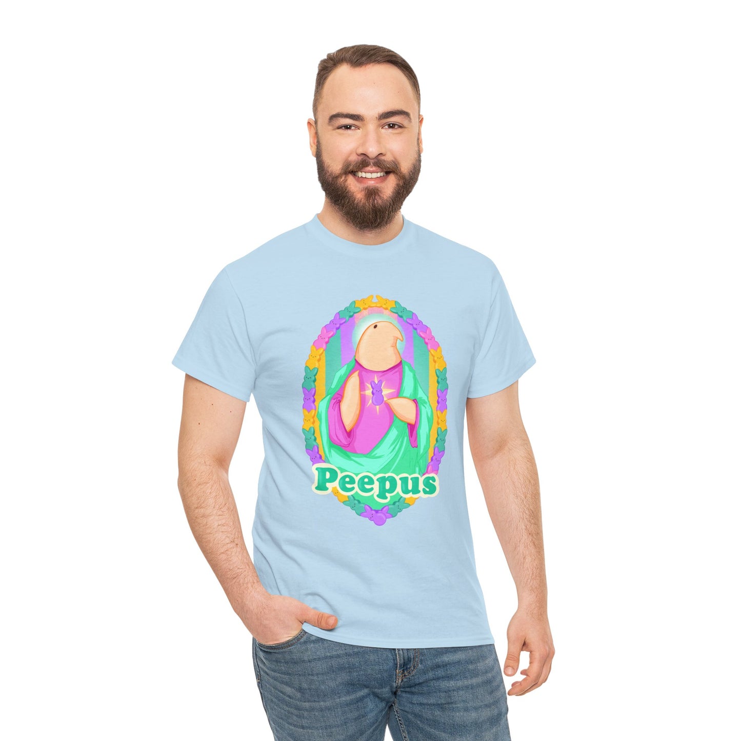 Peepus Unisex Heavy Cotton Tee