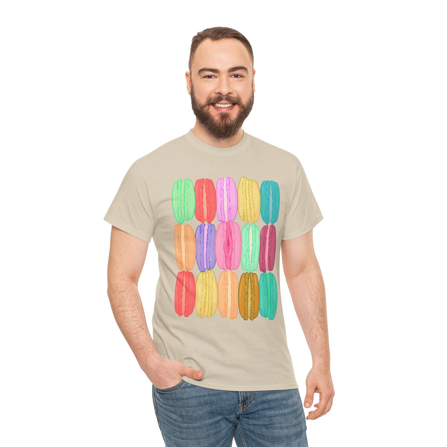 Macaron Noises Unisex Heavy Cotton Tee