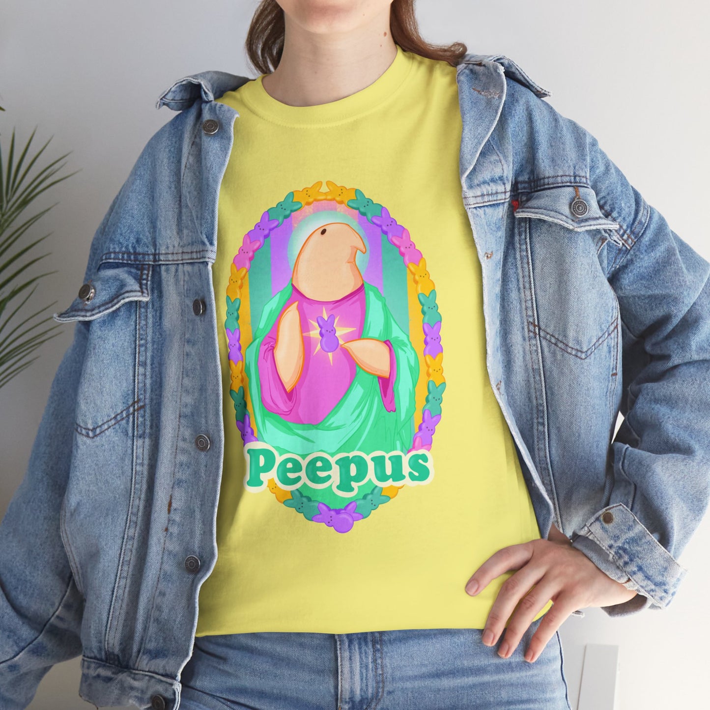 Peepus Unisex Heavy Cotton Tee