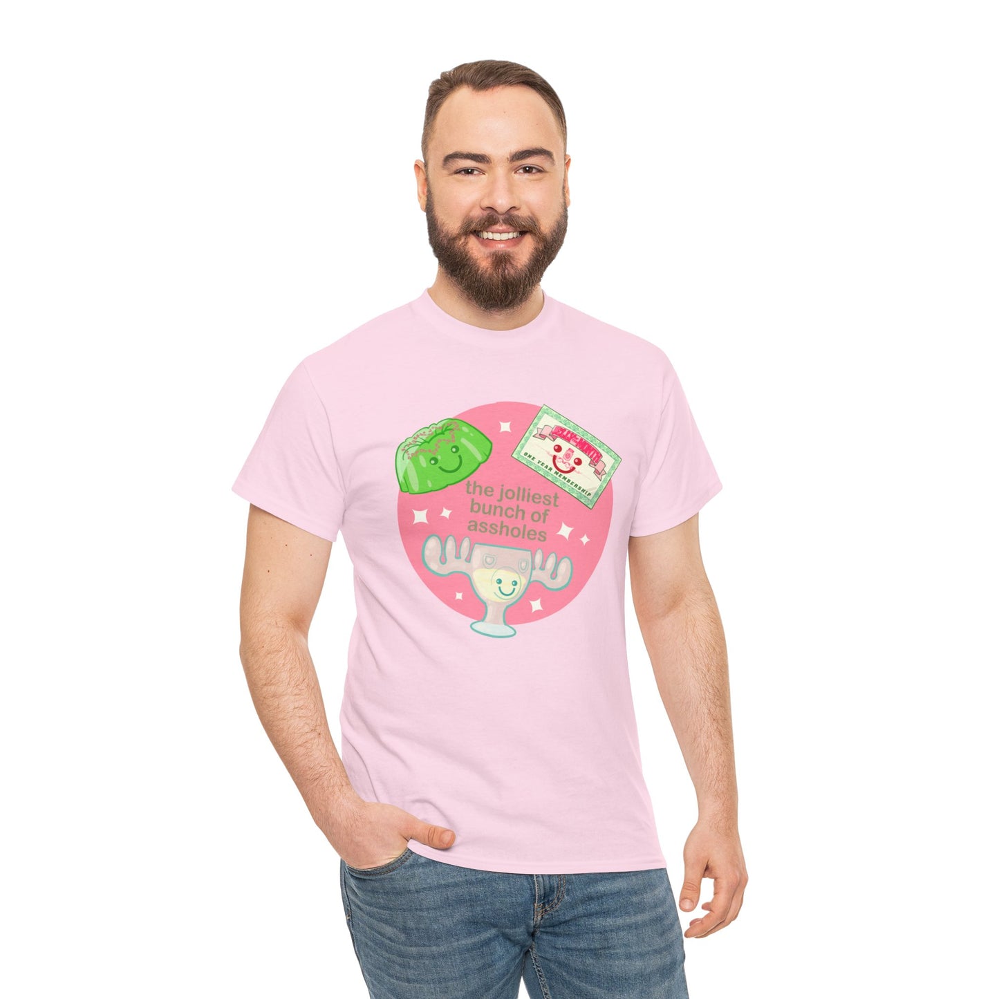 The Jolliest Bunch Of Assholes Unisex Heavy Cotton Tee