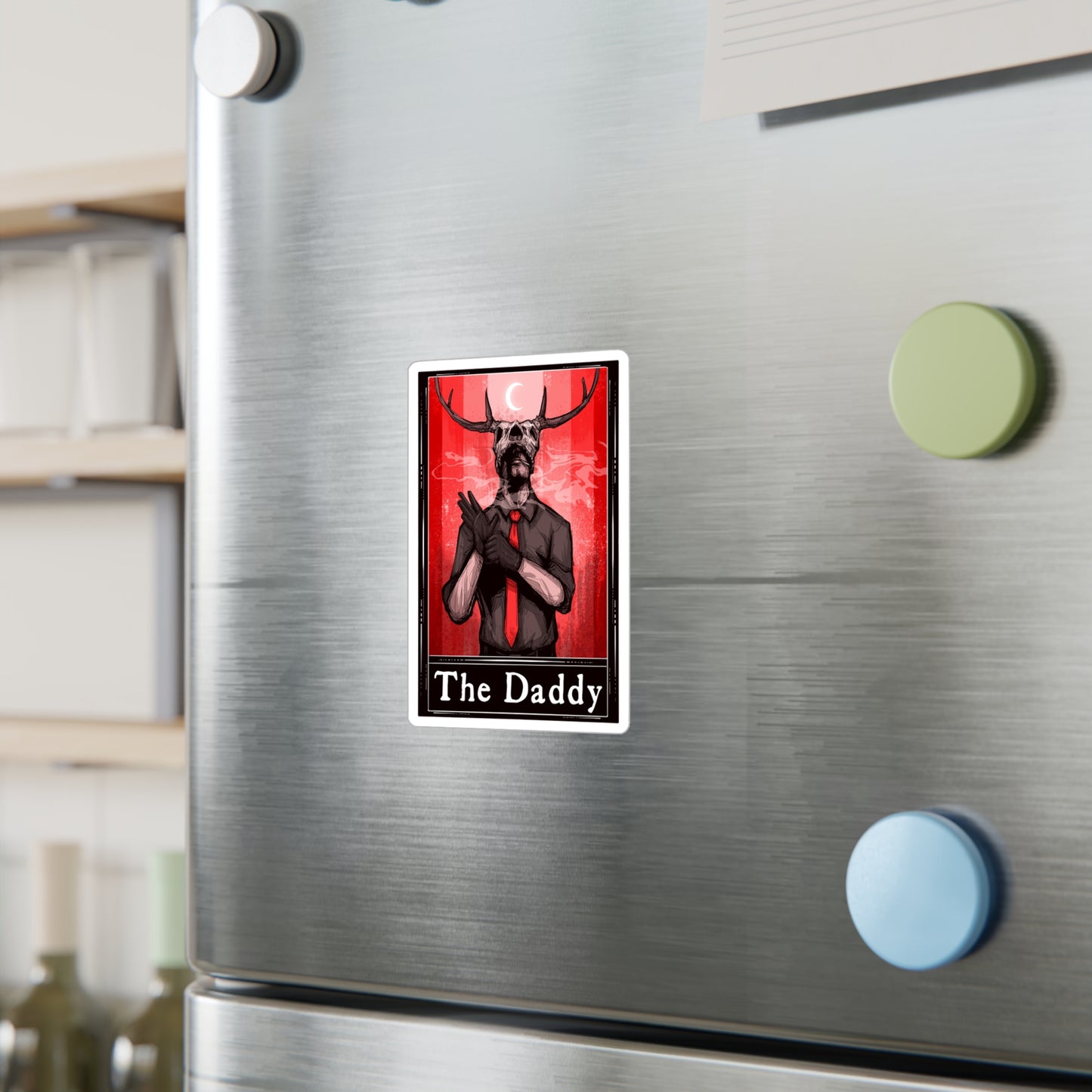 The Daddy Tarot Kiss-Cut Vinyl Decal