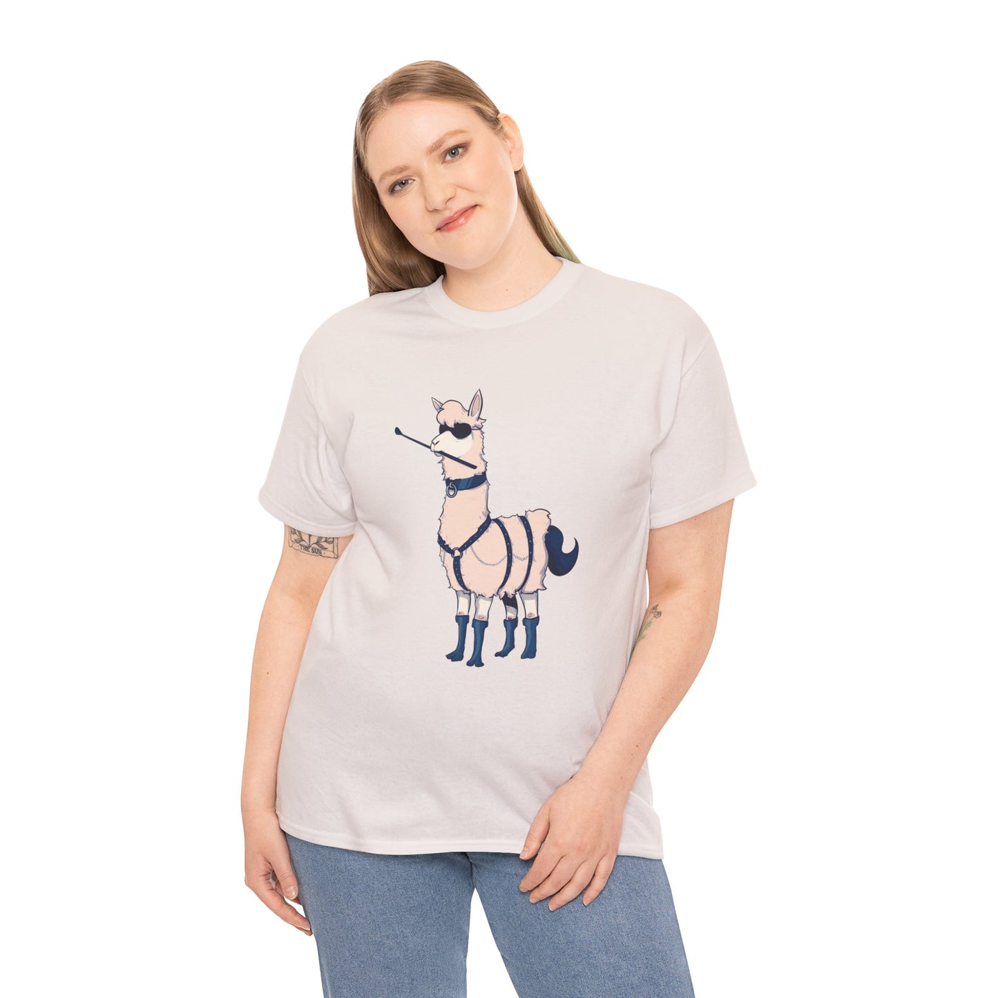 Party Llama Unisex Heavy Cotton Tee