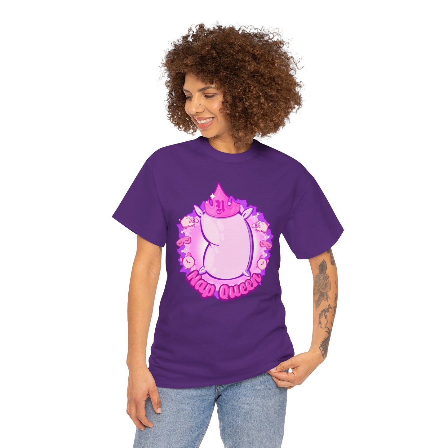 Nap Queen Unisex Heavy Cotton Tee