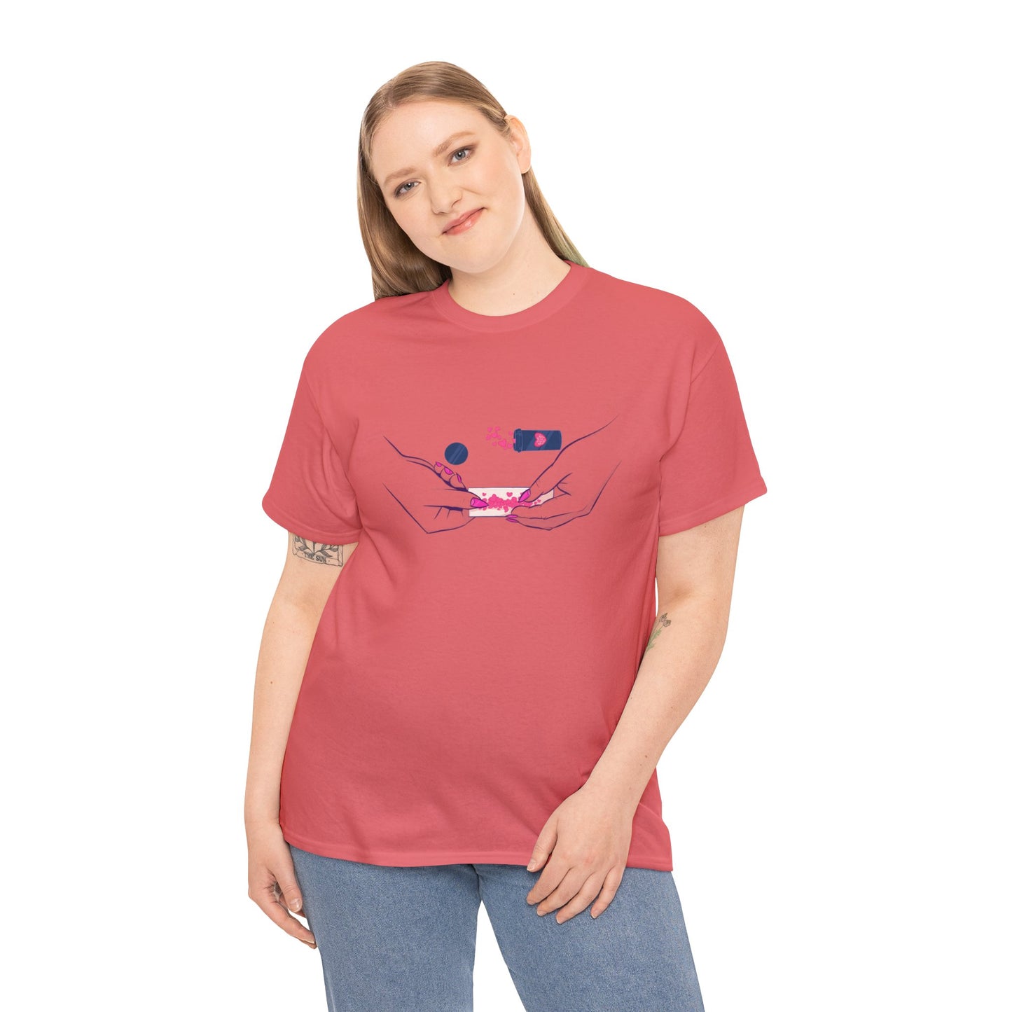 Love Addict II Unisex Heavy Cotton Tee
