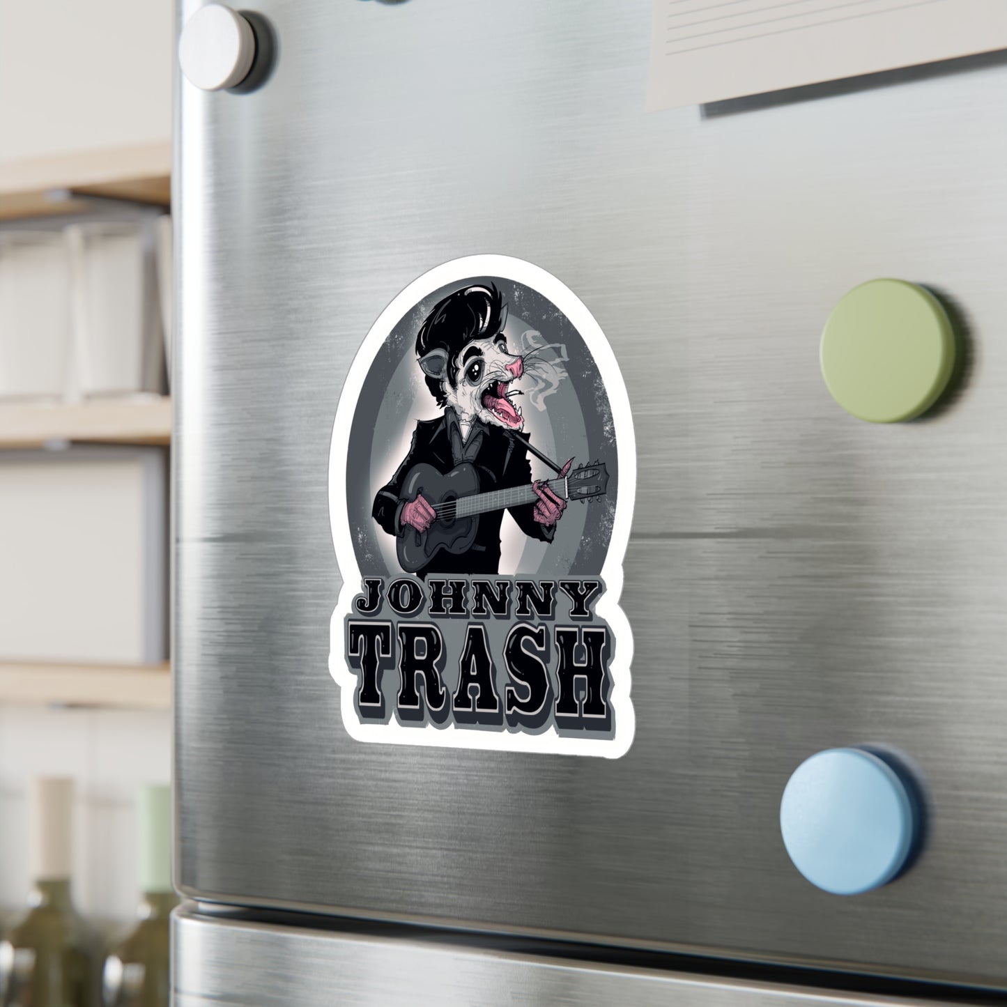 Johnny Trash Kiss-Cut Vinyl Decal