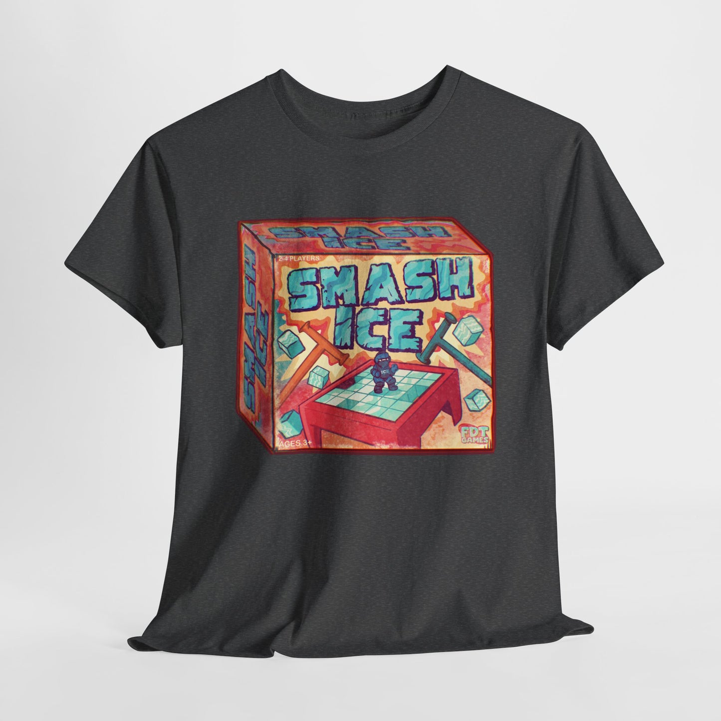 Smash Ice Game Unisex Heavy Cotton Tee