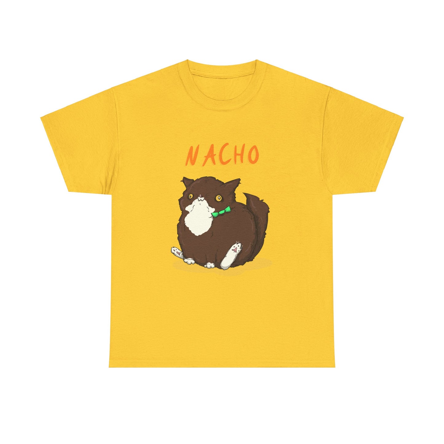Nacho The Cat Unisex Heavy Cotton Tee