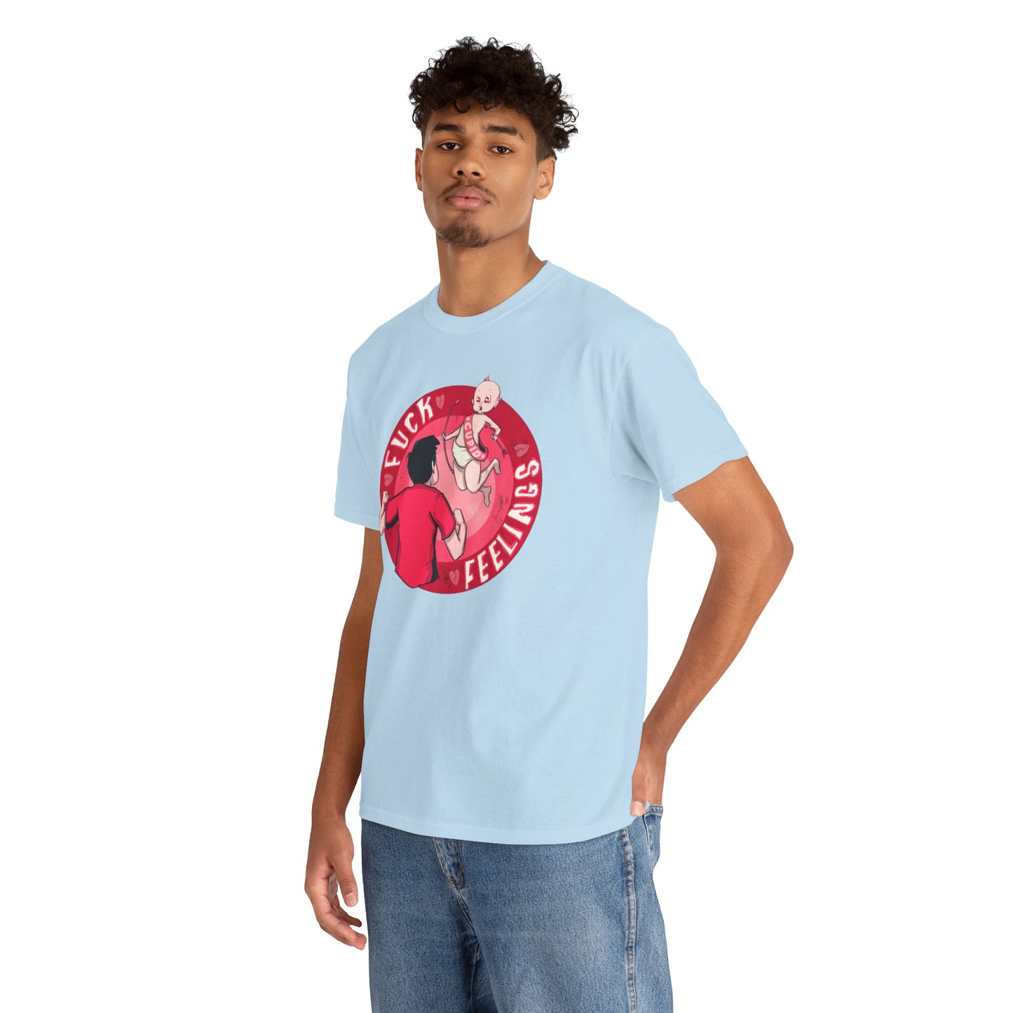 F Feelings Unisex Heavy Cotton Tee