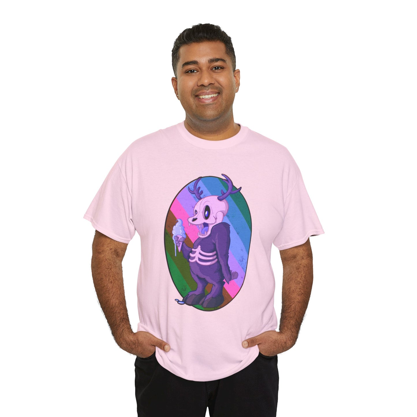Monster Ice Cream Unisex Heavy Cotton Tee