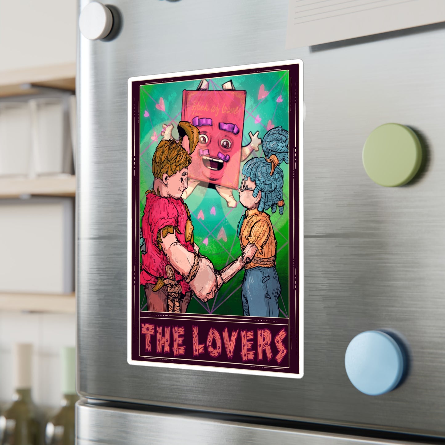 It Takes Lovers Kiss-Cut Vinyl Decal