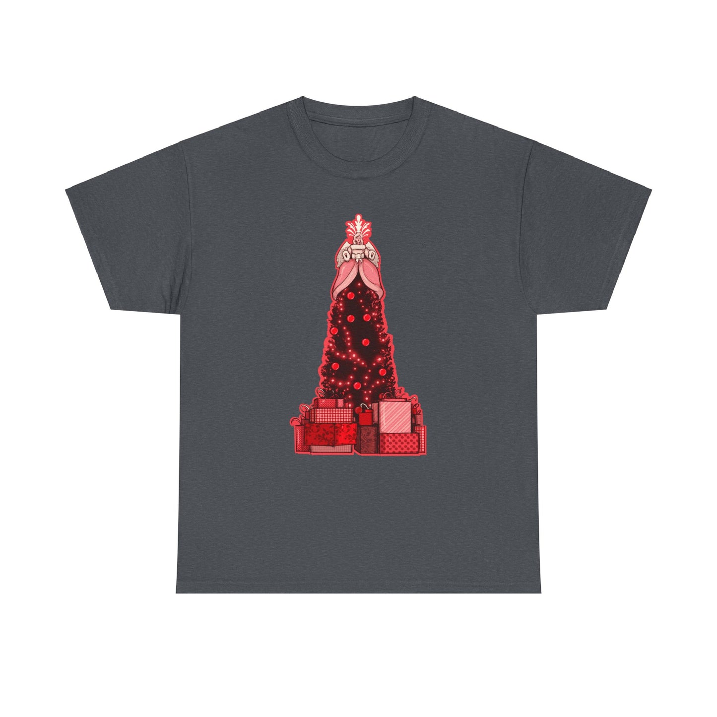 Dickmas Tree Unisex Heavy Cotton Tee