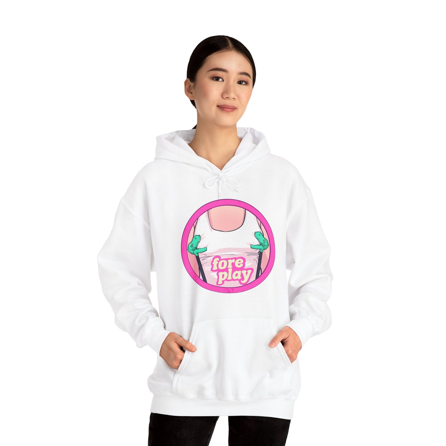 Foreplay 1 Unisex Heavy Blend Hooded Sweatshirt