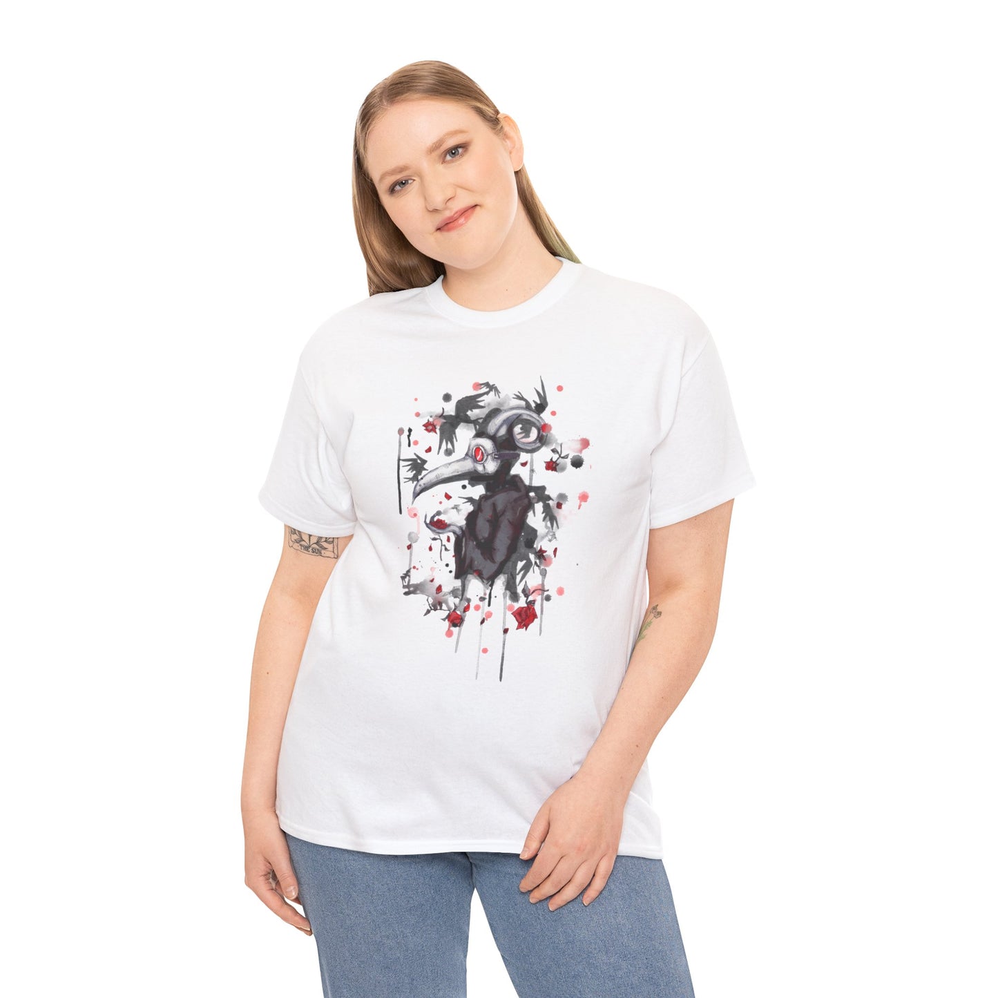 Dead Roses Unisex Heavy Cotton Tee