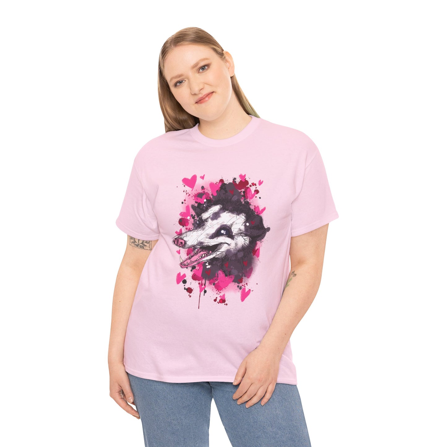Opossum Unisex Heavy Cotton Tee