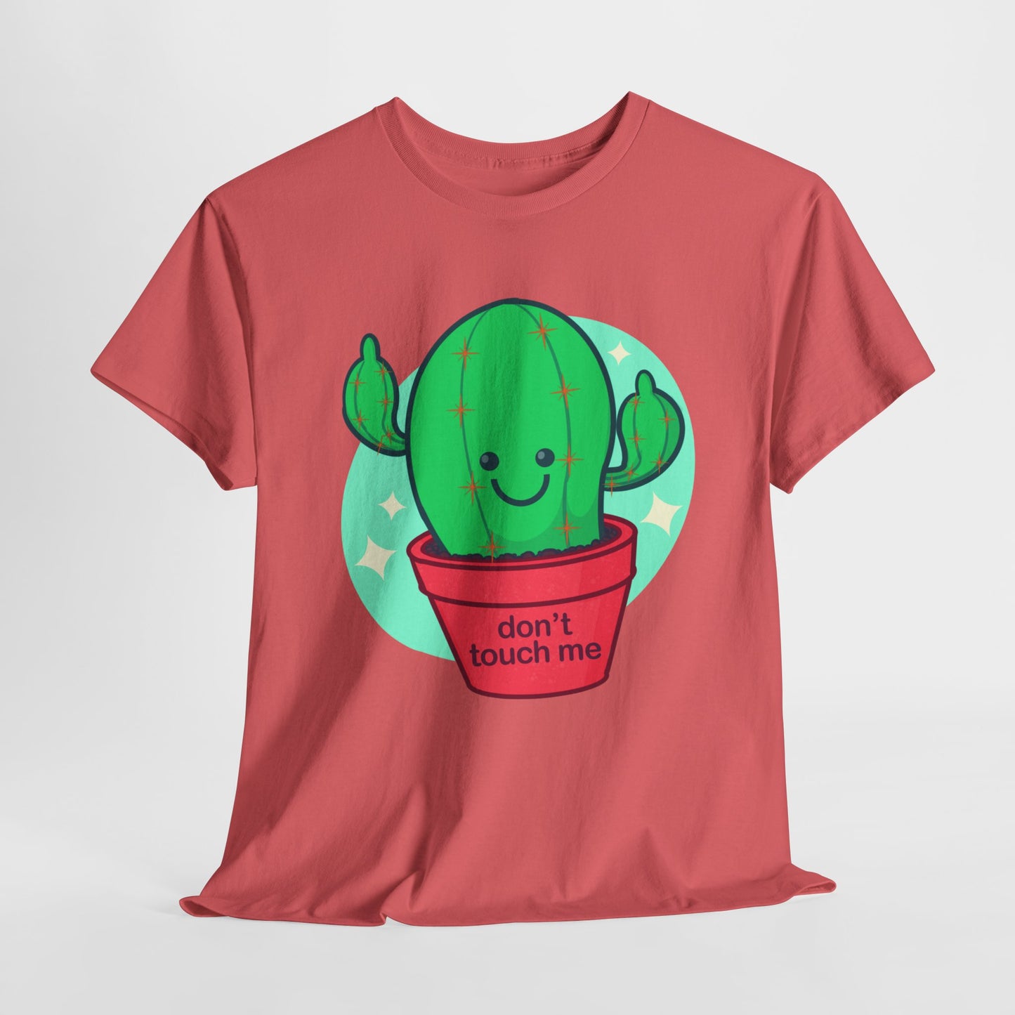 Don't Touch Me Unisex Heavy Cotton Tee