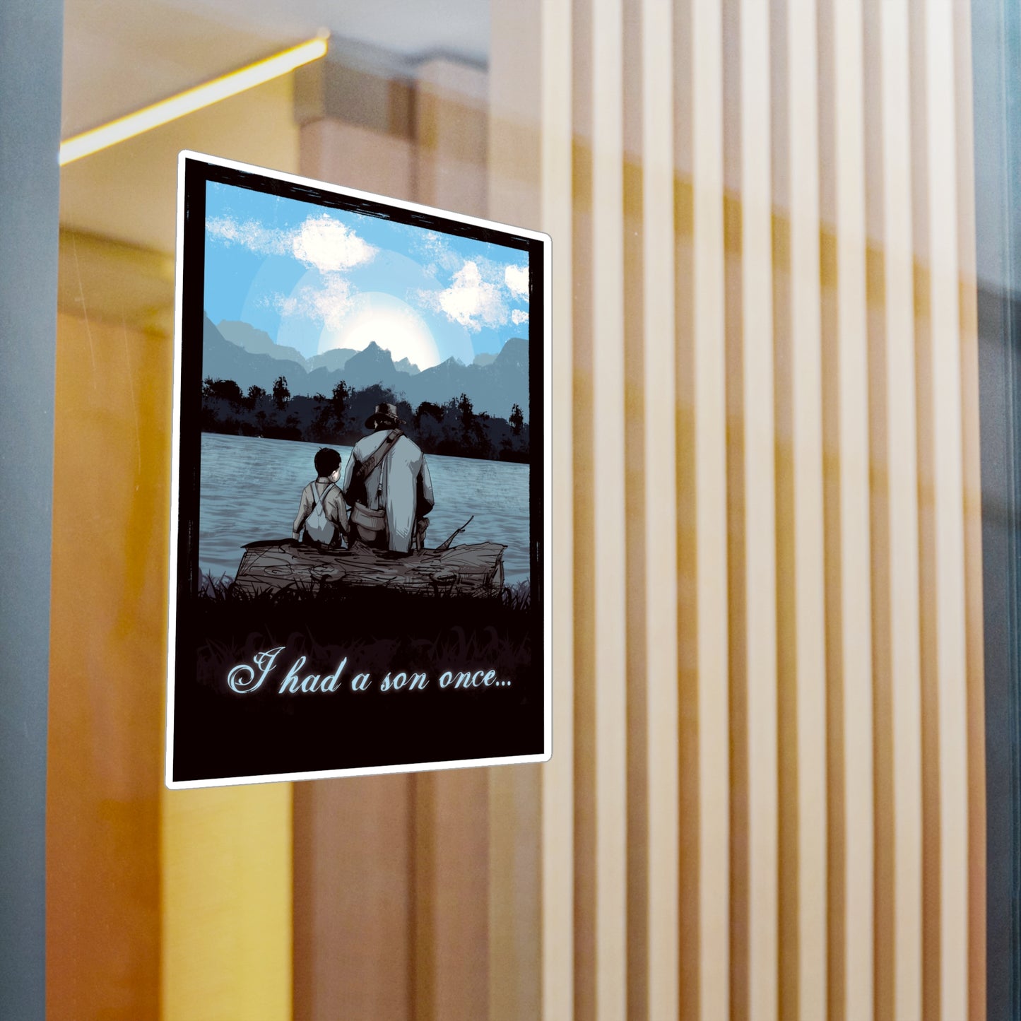 I Had A Son Kiss-Cut Vinyl Decal