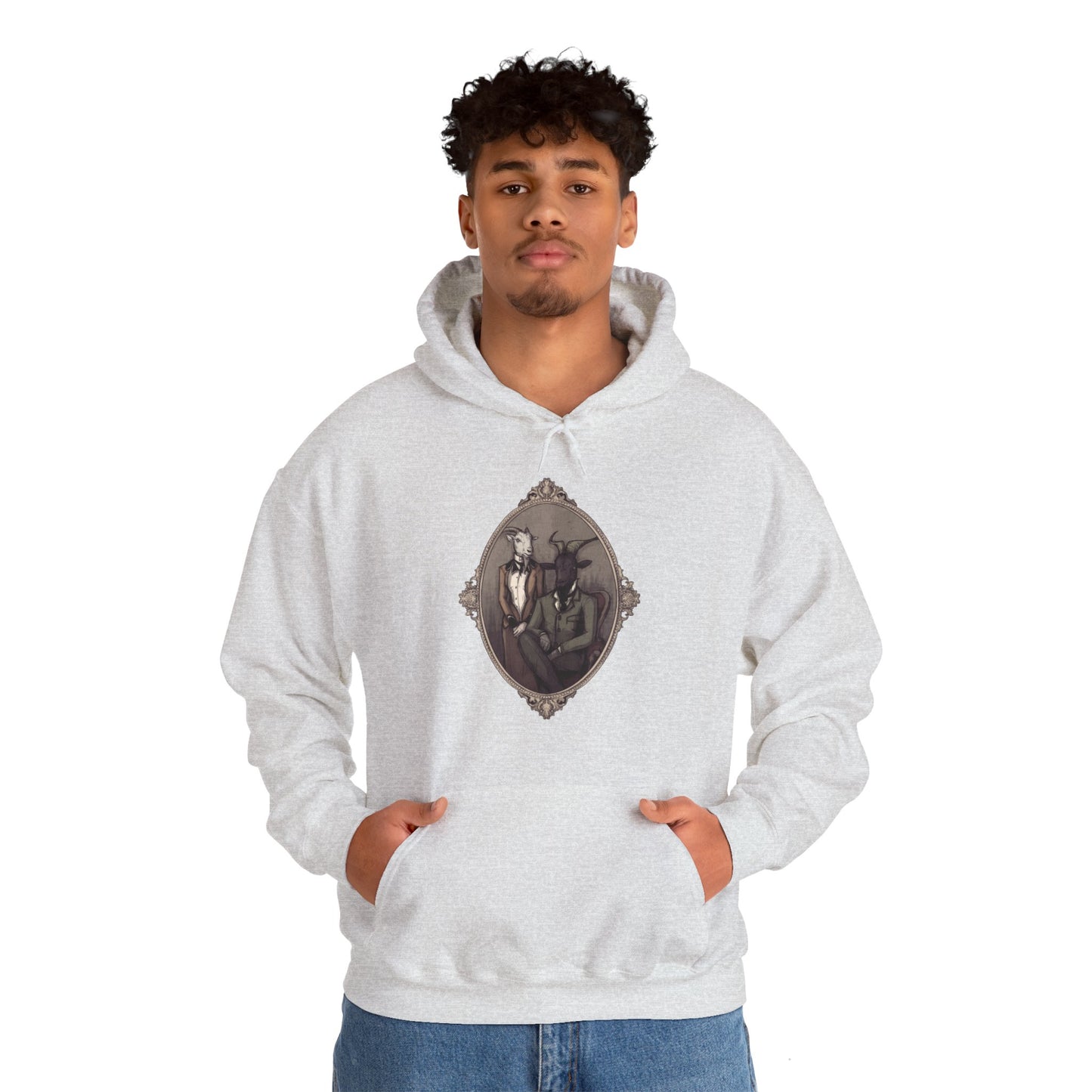 Victorian Horror Unisex Heavy Blend Hooded Sweatshirt