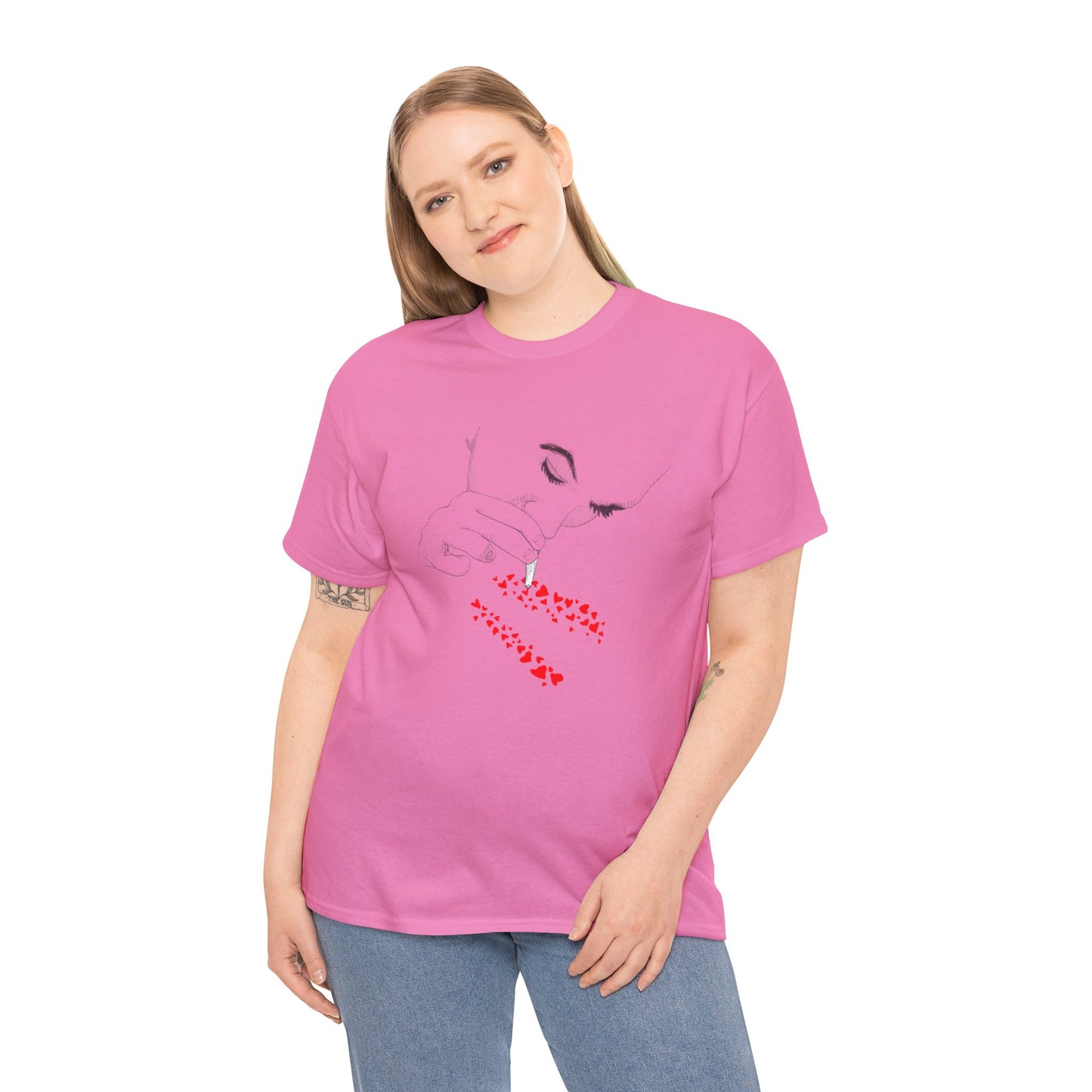 Love Addict Unisex Heavy Cotton Tee