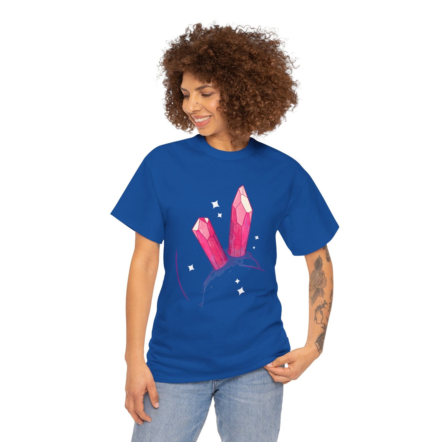 Double Meditation Unisex Heavy Cotton Tee