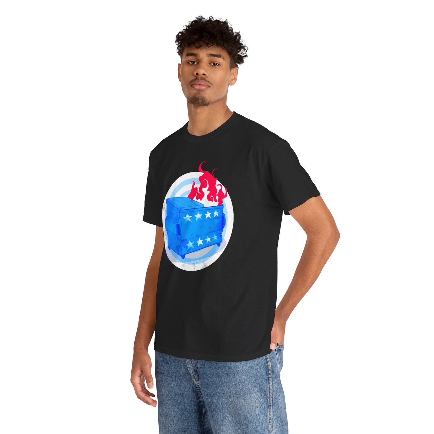 American Dumpster Firre Unisex Heavy Cotton Tee
