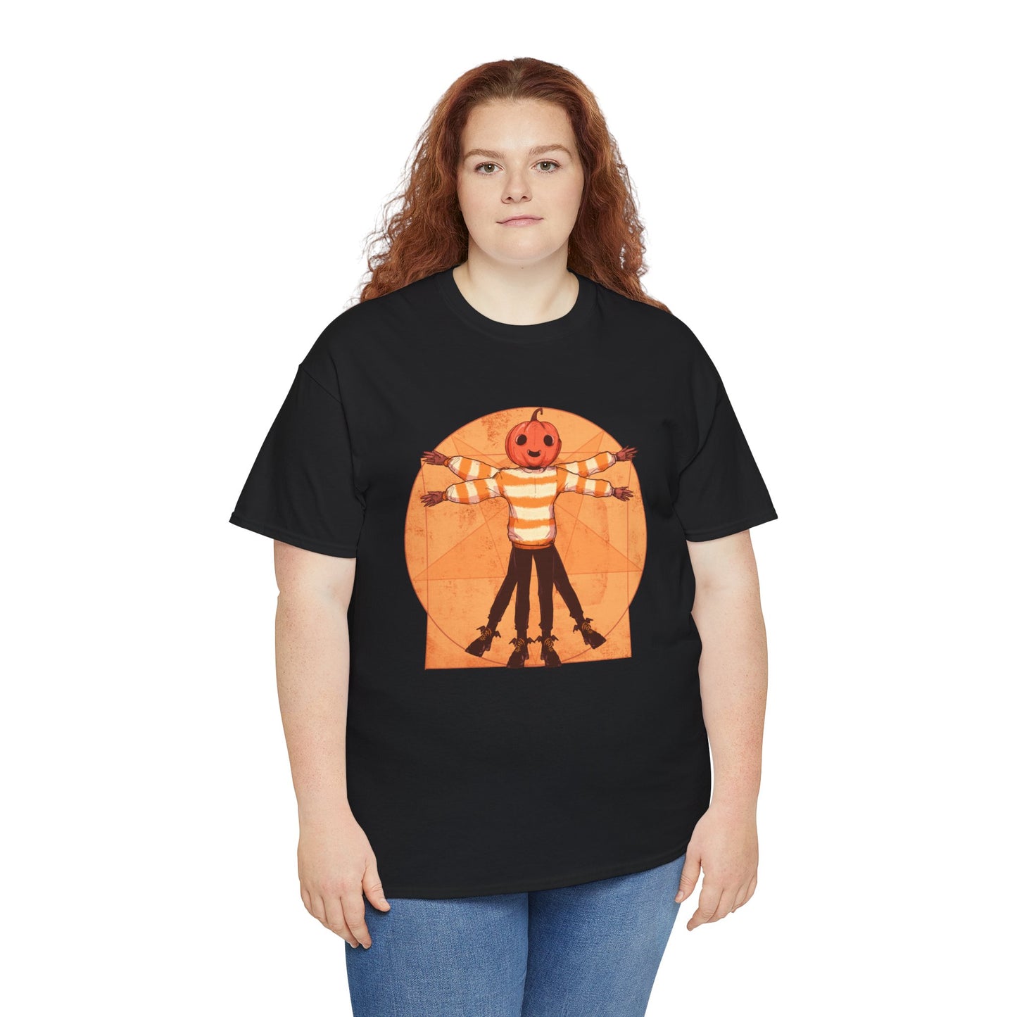 Vitruvian Halloween Unisex Heavy Cotton Tee