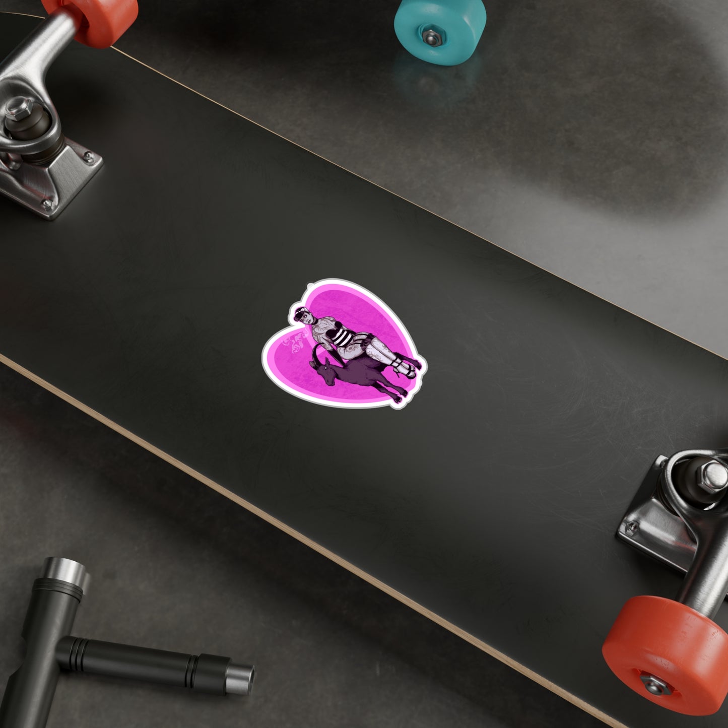 Goth Pinup Kiss-Cut Vinyl Decal