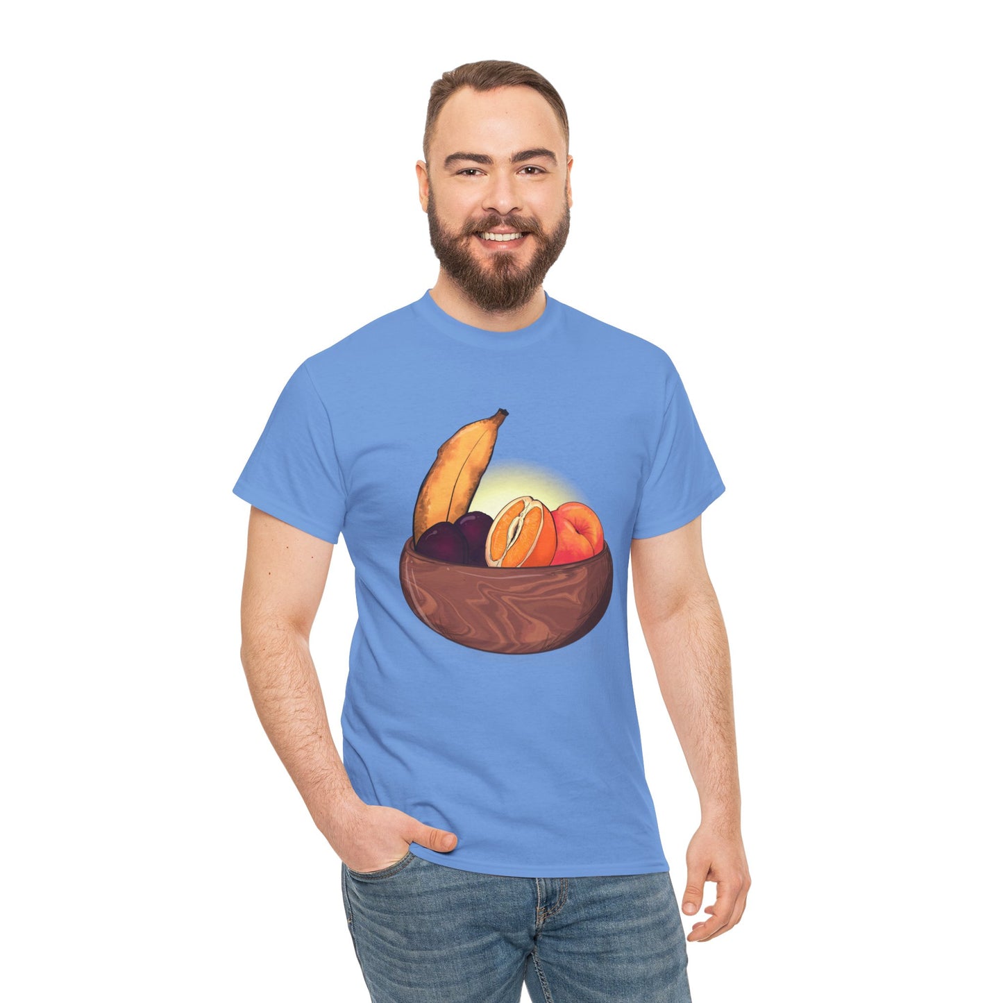 Adult Fruit Basket Unisex Heavy Cotton Tee