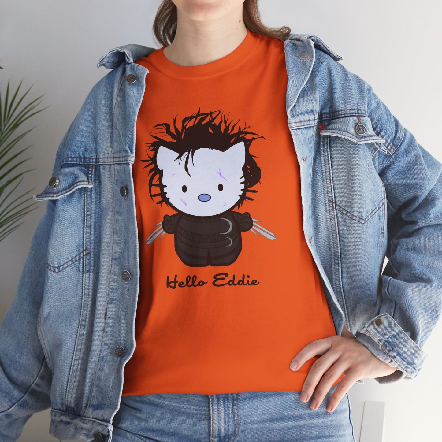 Hello Eddie Unisex Heavy Cotton Patreon Tee