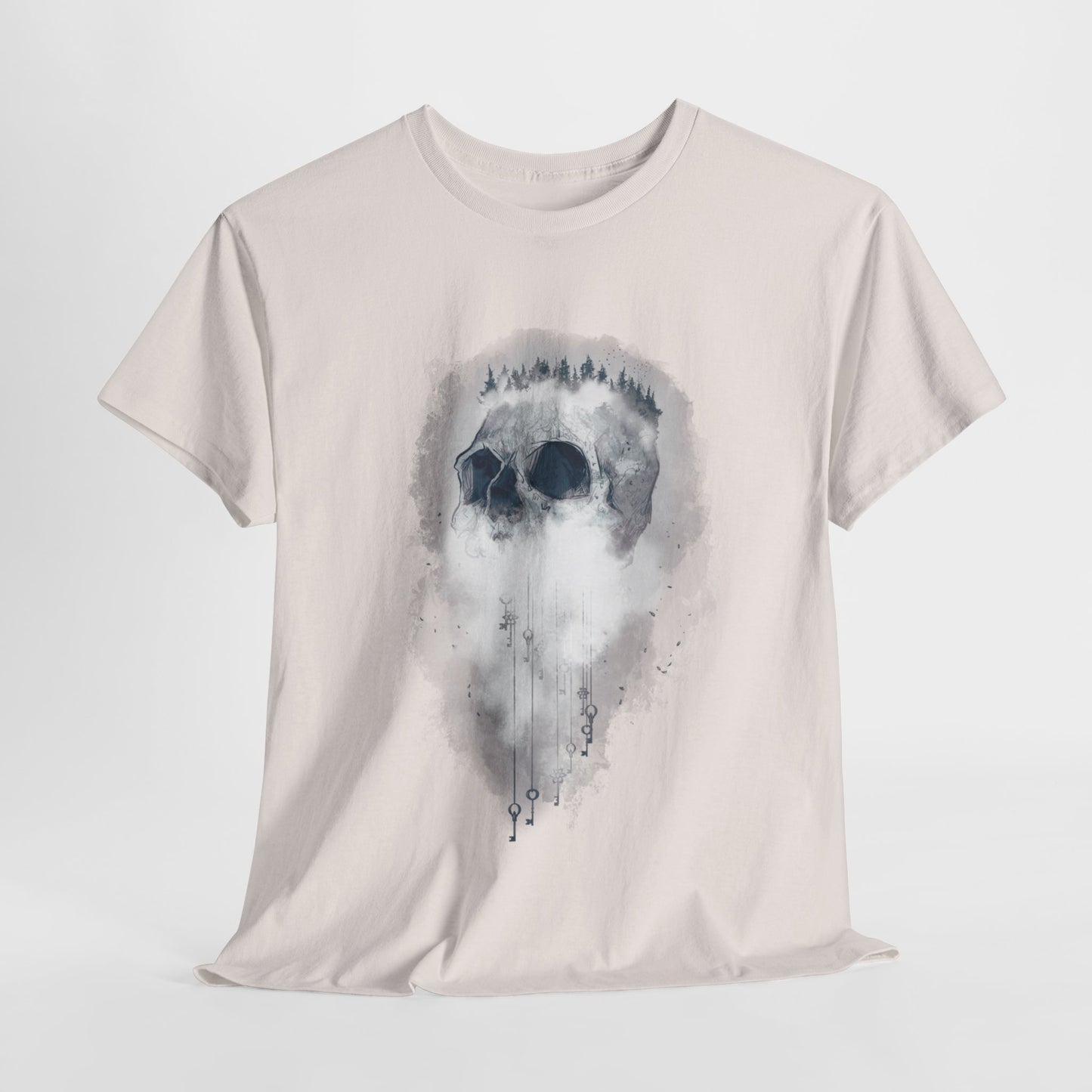 Elemental Skull Air Unisex Heavy Cotton Tee