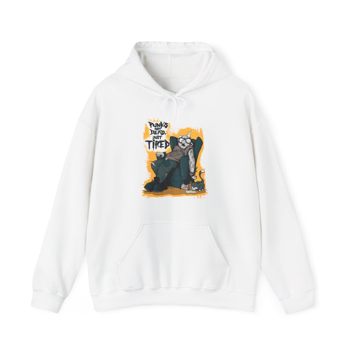 Punk's Not Dead Unisex Heavy Blend Hooded Sweatshirt