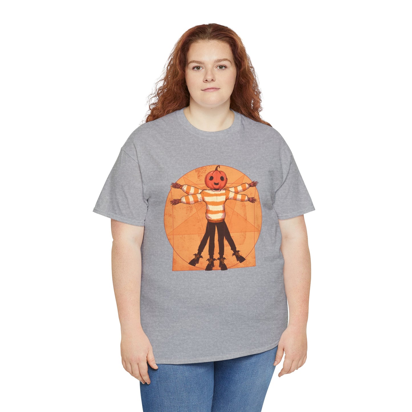 Vitruvian Halloween Unisex Heavy Cotton Tee
