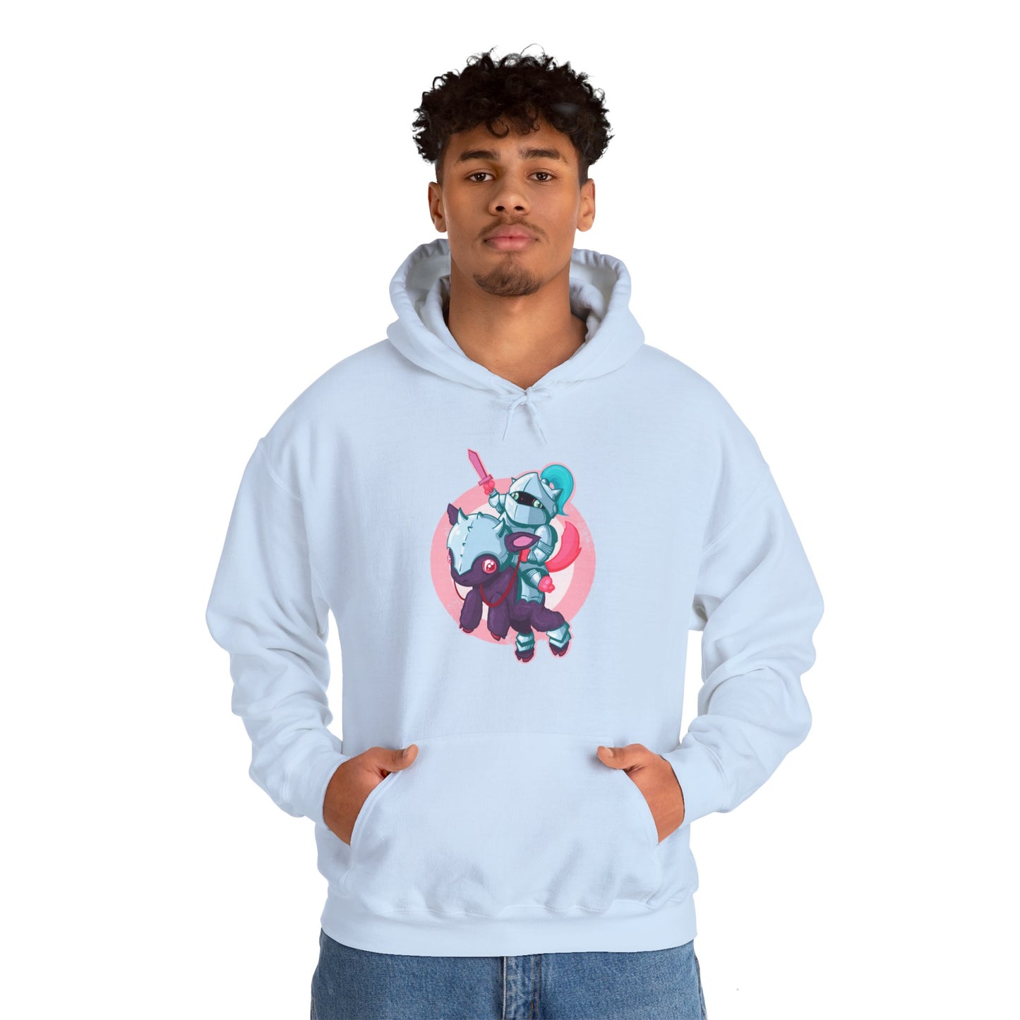 Knight In Shining Armor Unisex Heavy Blend Hooded Sweatshirt
