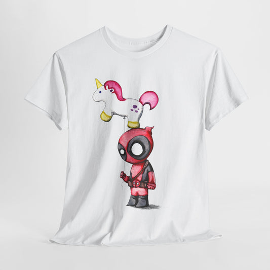 Merc With A Unicorn Unisex Heavy Cotton Tee