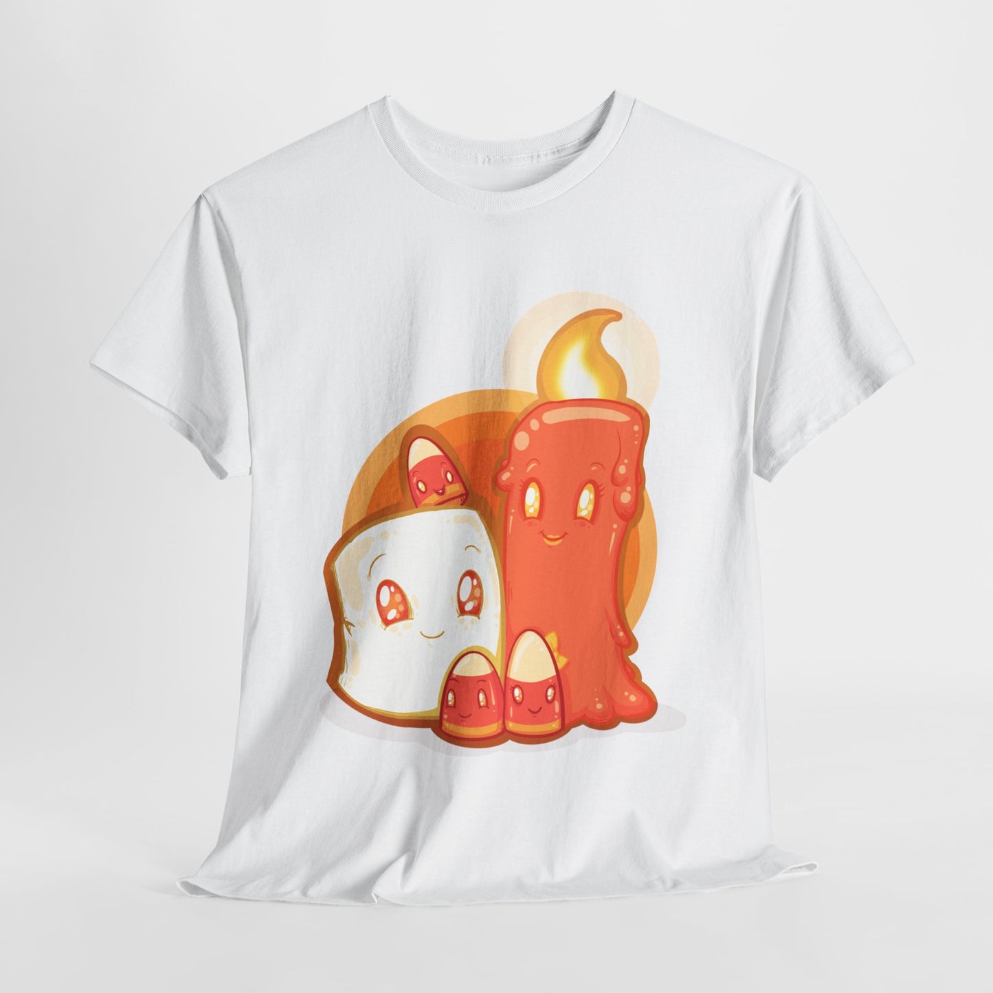 How Candy Corn Is Made Unisex Heavy Cotton Tee