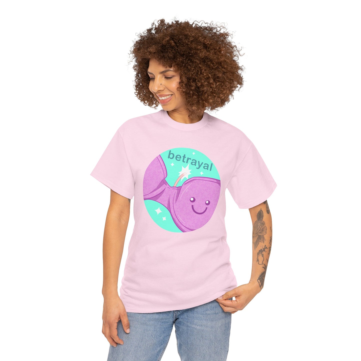Bra Betrayal Unisex Heavy Cotton Tee