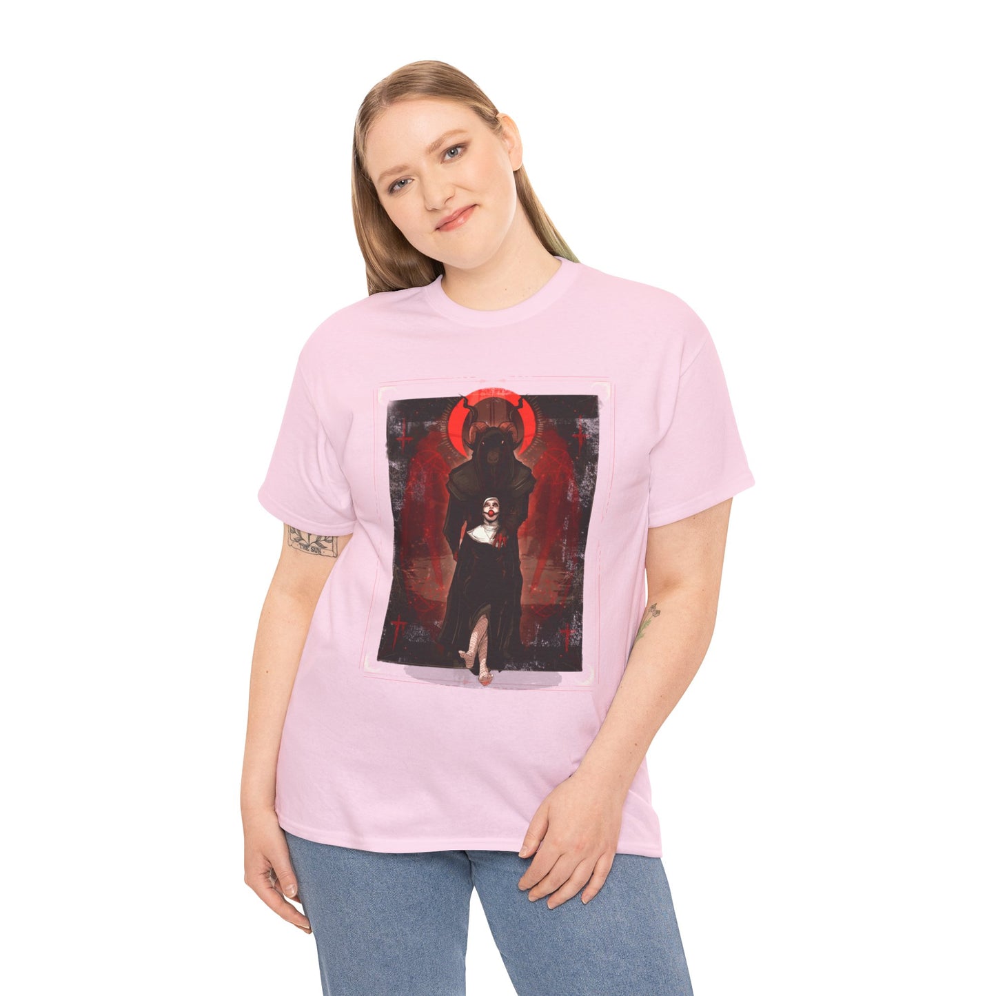 Today Satan Unisex Heavy Cotton Tee