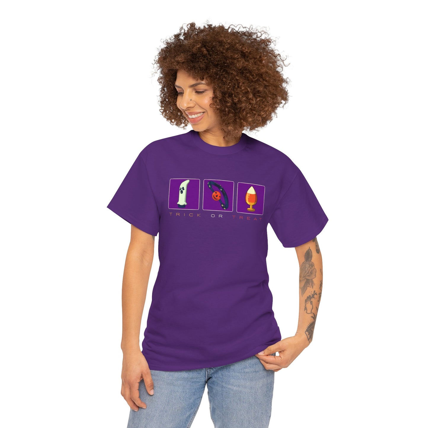Halloween Toys Unisex Heavy Cotton Tee