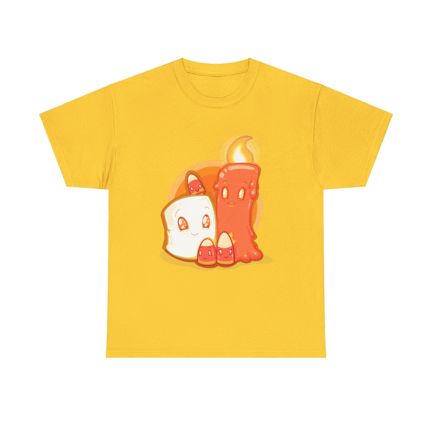 How Candy Corn Is Made Unisex Heavy Cotton Tee