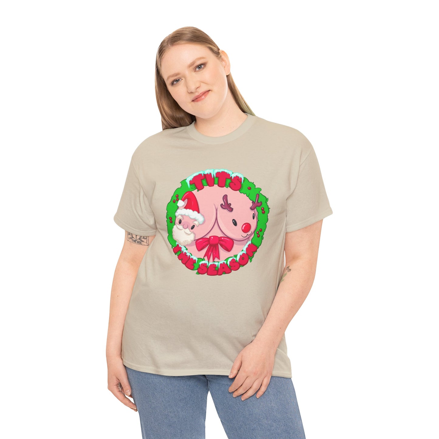 Tits The Season Unisex Heavy Cotton Tee