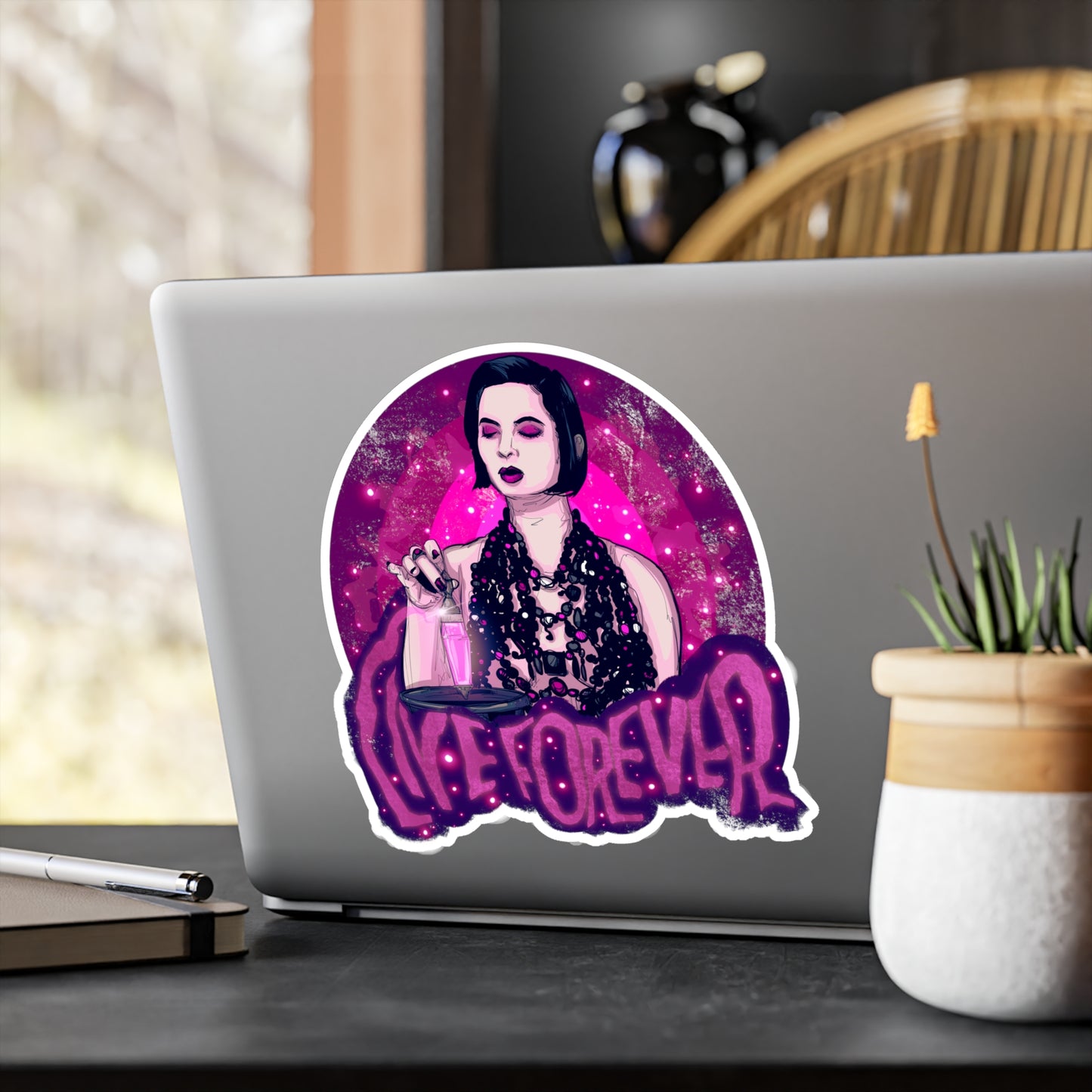 Live Forever II Kiss-Cut Vinyl Decal