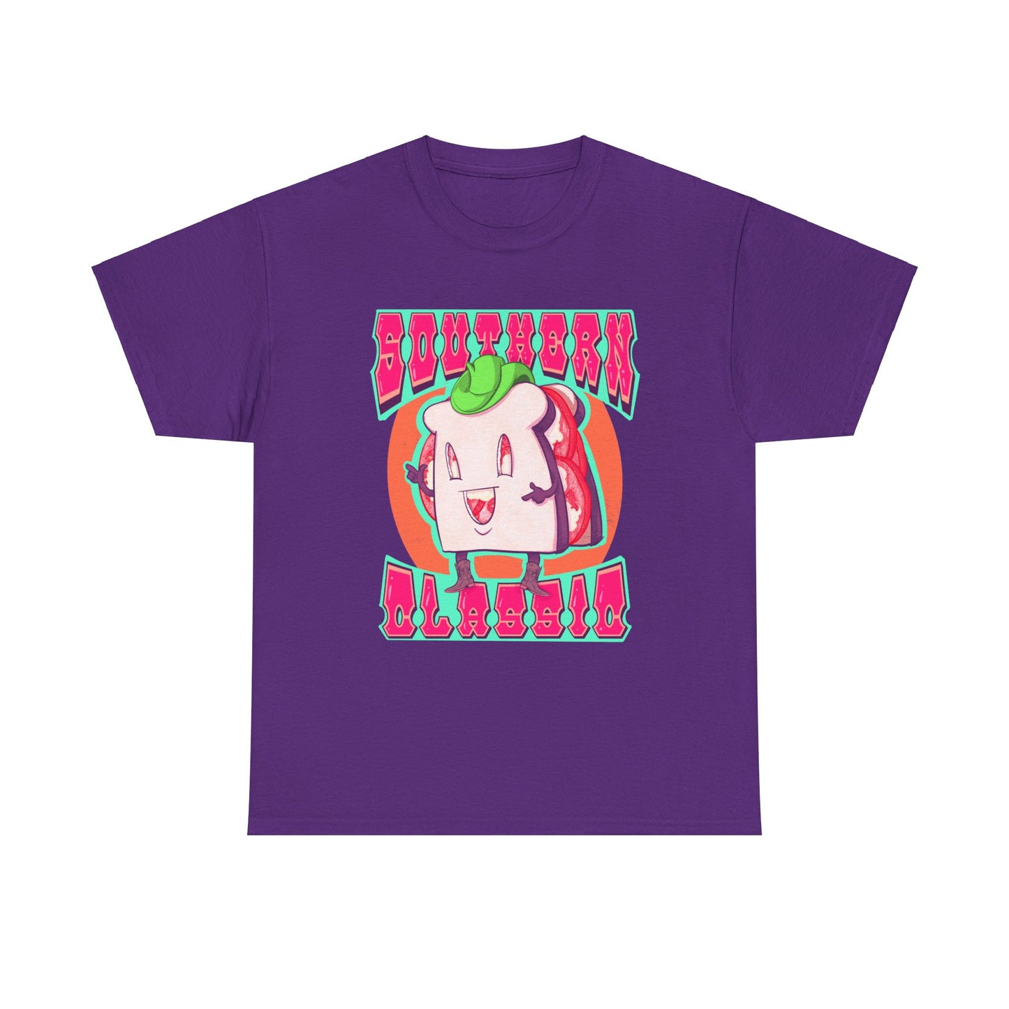 Tomato Sandwich Unisex Heavy Cotton Tee