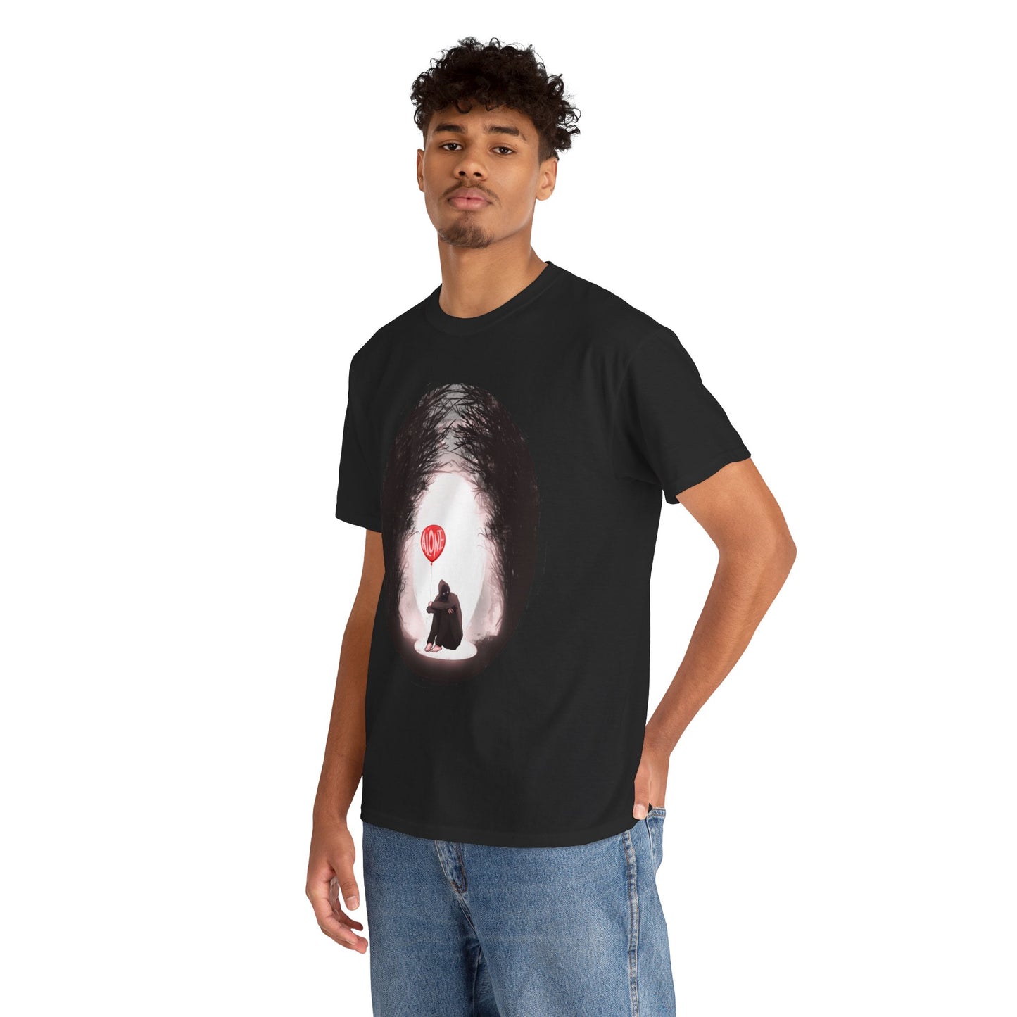 Forever Alone Unisex Heavy Cotton Tee